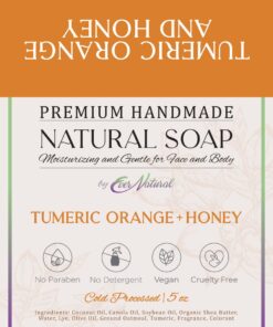 Tumeric, Orange & Honey Soap Bar